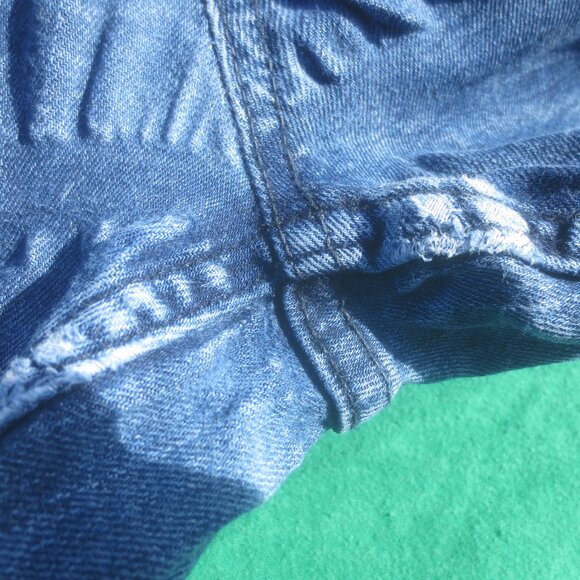 Bluenotes Denim Jean Slim Jogger Rugby Style Denim Jean Pants - Size Large. - Picture 9 of 10